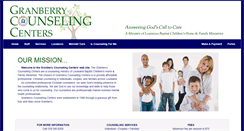Desktop Screenshot of granberrycounseling.org